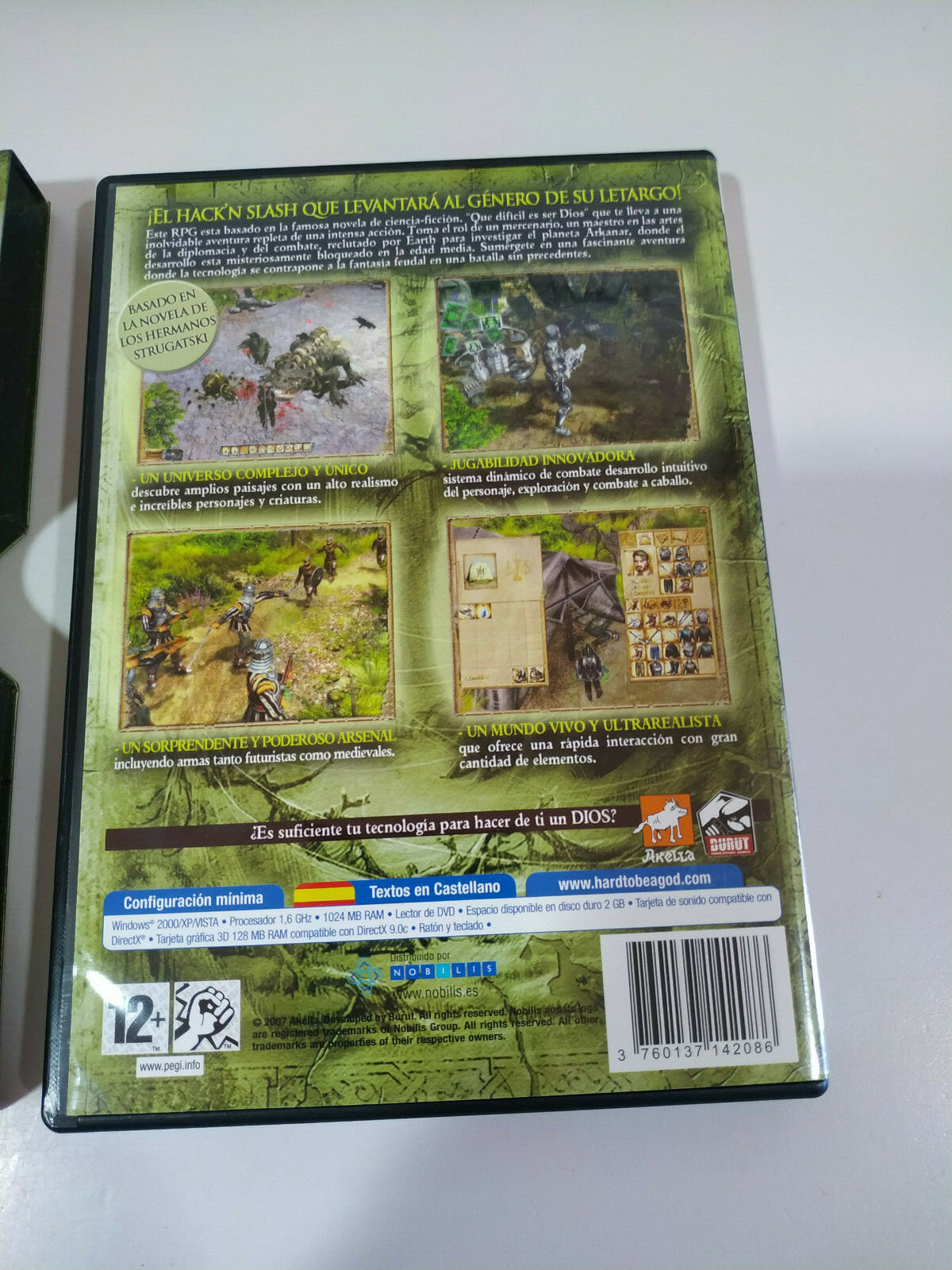 Hard To Be A God Hard de ser un God juego PC CD ROM Box Steel Metal - Am Item image 5