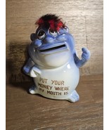 Vtg WN Co Kreiss Ceramics Put Your Money Where My Mouth is Freak Show Co... - $405.04 MXN