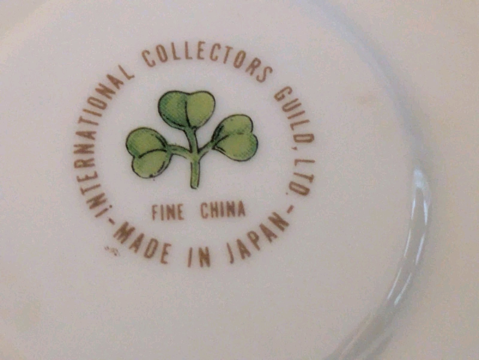 Set of 6 Shamrock Heart Horoscope Tea Reading Fortune Teller Cup Saucer Item image 10