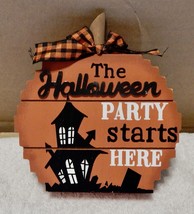 Halloween Signs Wooden You Choose Type 5&quot; x 6&quot; 260T - £6.02 GBP