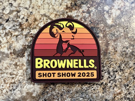 Brownells Sunset 2025 SHOT Show Morale Patch NEW - $15.84