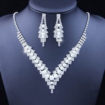 StoneFans Wedding Crystal Bridal Jewelry Sets Bijoux Mariage Women RED BLUE  Rhi - £17.78 GBP