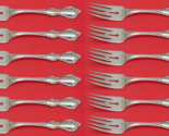Debussy by Towle Sterling Silver Salad Fork Set 12 pieces 6 1/2&quot; - £653.38 GBP