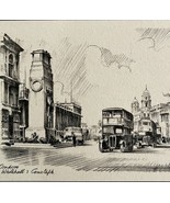 Whitehall Cenotaph Street View 1901 Victorian London Print Art UK Antiqu... - $67.90 CAD