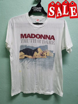 Madonna Truth Or Dare 1991 Retro T shirt Reprint Classic style vtg PP7364 - £11.80 GBP+