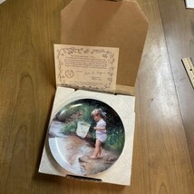 Donald Zolan Collector Plate Crystals Creek Remberton &amp; Oakes 1989 - $363.62 MXN