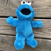 VINTAGE Cookie Monster 1996 Tyco Tickle Me Vibrates and Shakes Plush Blue 90&#39;s - £13.12 GBP