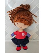 2005 Bandai Strawberry Shortcake 7.5&quot; Stuffed Plush Doll Blue Skirt Red ... - £15.59 GBP