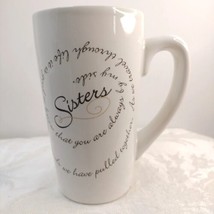 Life Is A Circle Sister Your Always By My Side Coffee Mug 5&quot;X3&quot; New By Carson - £13.15 GBP