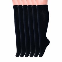AWS/American Made Tube Socks for Men and Women Cotton Knee High Sport Socks 6 PA - £14.98 GBP