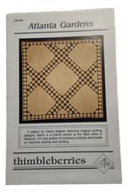 Thimbleberries Quilt Atlanta Garden Wall Quilt Pattern  45” By Debra Wagner - £4.25 GBP