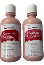 Swan Calamine Anti Itch Lotion 6 oz Set of 2 *SEALED - $14.85