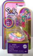 Polly Pocket DONUT mini car with doll and pet NEW - $11.95