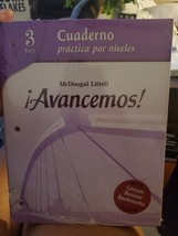 McDougal Littell ?Avancemos Cuaderno: Practica por niveles Stu - $1,512.63 MXN