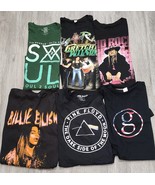 Concert Band T Shirt Lot Kid Rock Billie Eilish Tim&amp; Faith Garth Bundle ... - $22.00
