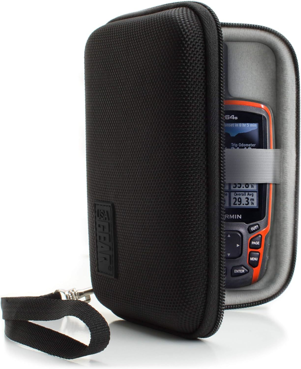 Usa Gear Travel Electronics Organizer - 6.5 Inch Zipper Case With Hard, ... - $31.99