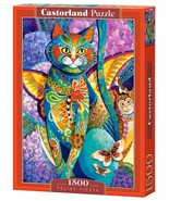 1500 Piece Jigsaw Puzzle, Feline Fiesta, Art. Puzzle, Colorful cat paint... - $45.16 CAD 1500 Piece Jigsaw Puzzle, Feline Fiesta, Art. Puzzle, Colorful cat paint... - $45.16 CAD