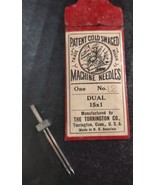 One #12 Torrington Double Sewing Needle Dual 15 X 1 Original Packaging V... - €10,28 EUR