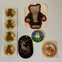 Vintage Bears &amp; Unicorns Stickers Set Lucy Rigg Illuminations &amp; More - £11.84 GBP
