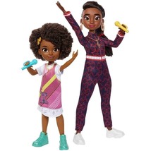 Mattel Karma&#39;s World Karma Grant &amp; Lady K Doll 2-Pack Find Your Voice Ne... - £21.97 GBP