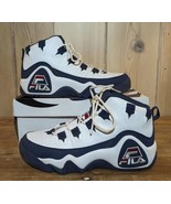 FILA Grant Hill 1 Kids OG Basketball Shoes Size 7  White/Navy/Red 3BM011... - £51.70 GBP