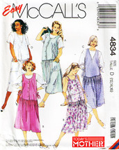 Vintage 1990 Maternity COORDINATES McCall&#39;s Pattern 4834-m Size 14 UNCUT - £9.59 GBP