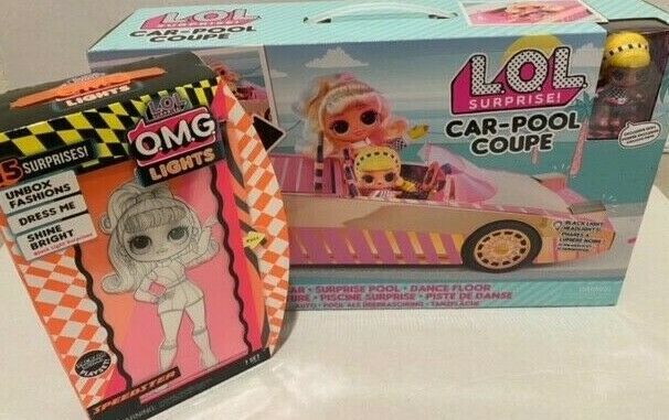 L.O.L. Surprise! Car Coupe with Exclusive Doll Surprise Pool Dance Floor + doll - $138.12
