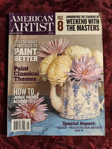 American Artist Magazine May 2010 Patricia Watwood Joshua Been Pat Walker - £6.86 GBP