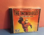 Disney/Pixar&#39;s The Incredibles PC-CD Rom Print Studio (2005, Disney) - $5.69