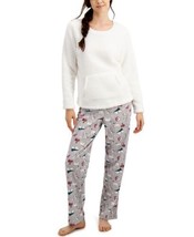 allbrand365 designer Matching Womens Polar Bears Pajama Set, Medium, Polar Bears - £43.45 GBP