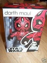 Disney Star Wars Mighty Muggs Darth Maul Figure Lightsaber New 6&quot; - £22.38 GBP