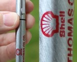 vintage Shell Oil ballpoint pen ink Ken Thomas Oil Co. Hilliard Ohio - $12.99
