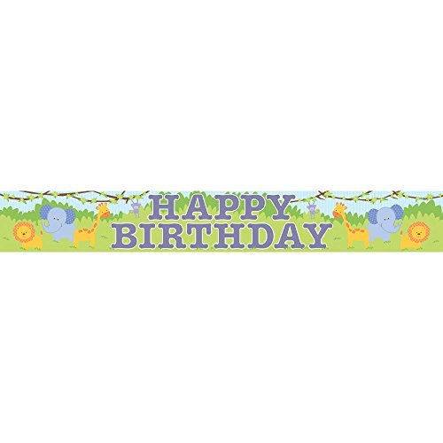 FOREST FRIENDS Banner Foil 6&#39; - $3.80