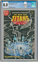 George Perez Collection Copy CGC 8.0 New Teen Titans Vol. 2 #2 Pérez Cover &amp; Art - £77.86 GBP