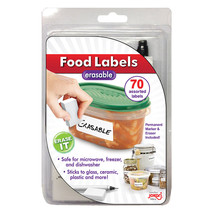 Jokari Food Labels Erasable (Pen &amp; Eraser) - £17.68 GBP