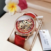 Women&#39;s Hollow-Out Diamond-Encrusted Automatic Mechanical Watch Women&#39;s Simple L - $89.00