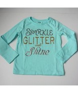 Gymboree Snowflake Glamour Girl&#39;s Sparkle Glitter Shine Tee Top Shirt si... - £6.30 GBP