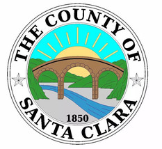Seal of County of Santa Clara Sticker Decal R740 - £1.55 GBP+