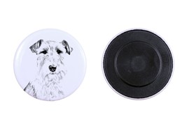 Magnet with a dog - Fox Terrier - £2.96 GBP