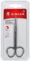 Singer Extra Curved Embroidery Scissors 4"- - $14.49