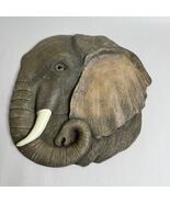 Vintage Spooniques Elephant Head Wall Hanging Decor - $28.18 CAD