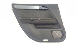 Black Left Rear Interior Door Trim Panel OEM 2007 Infiniti M4590 Day Warranty... - $71.25
