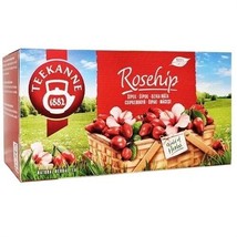 Teekanne Rosehip Tea - 20 Tea bags- Made In Germany Free Us Shipping - £6.95 GBP