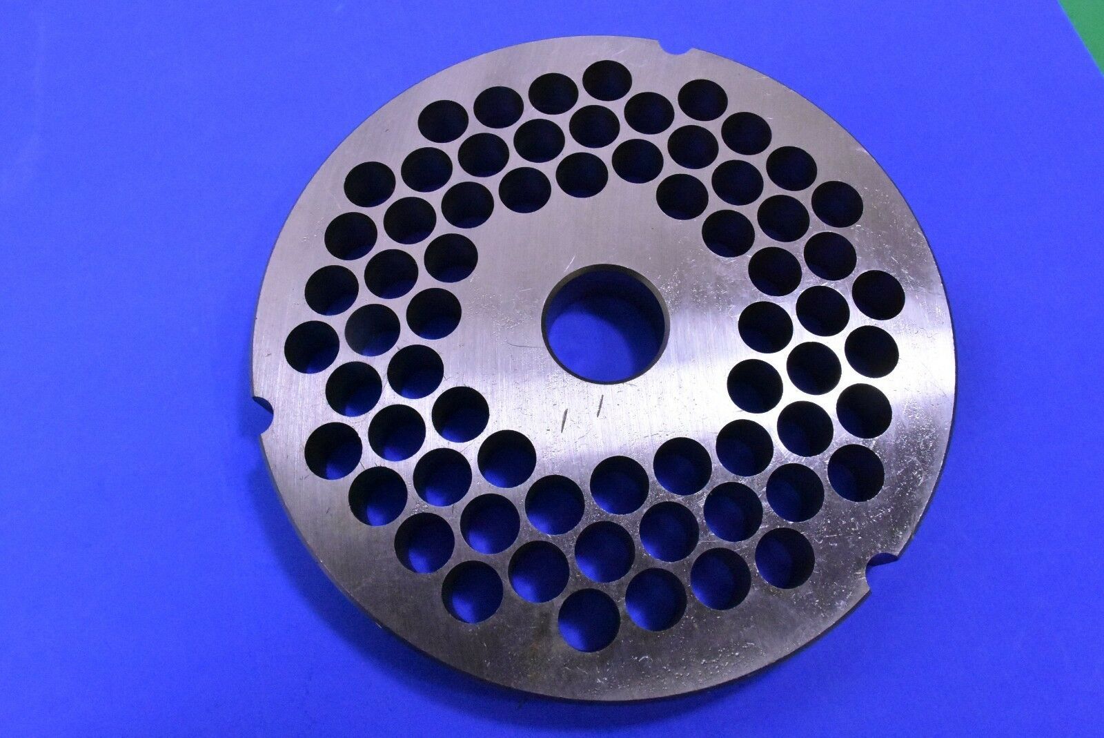 Size 42 sausage grind plate. 3/8" holes for Cabelas Hobart, Biro meat