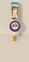 Vintage Porcelain Beauty Coors Waterfall Rocky Mountain Legend Beer Tap Handle - £75.37 GBP
