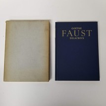 Faust By Johann Wolfgang Von Goethe Delacroix Lithographs Hardback Classic - £12.46 GBP