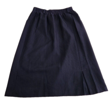 Alfred Dunner Blue Pinstripe Skirt Womens Size 10 Vintage USA Business C... - $17.75