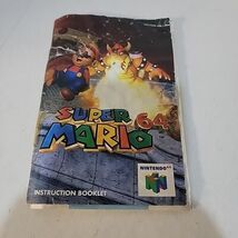 Super Mario 64 Instruction Manual Booklet Only Nintendo 64 N64 - €4,21 EUR