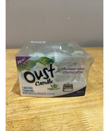 Oust Candle Set 1 Glass Holder &amp; 2 Candle Refills - Clean Scent - NEW - $18.74 CAD