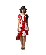 Michael Novarese Abstract Vintage 50s-60s Dress Size M - $536.52 CAD